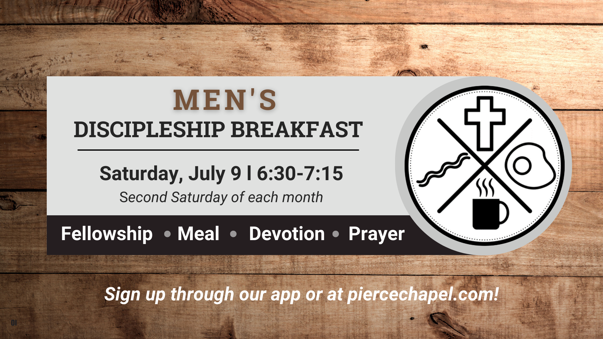 Men’s Discipleship Breakfast