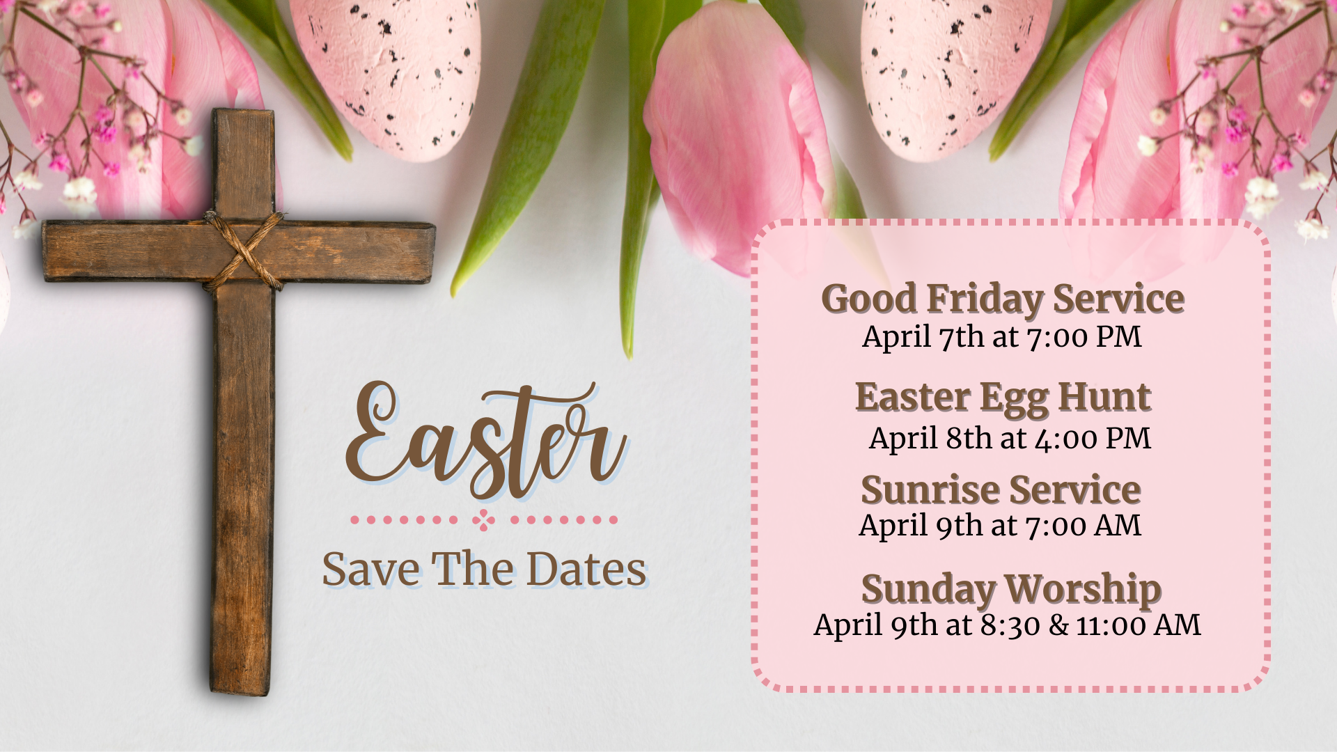 Easter Save The Dates