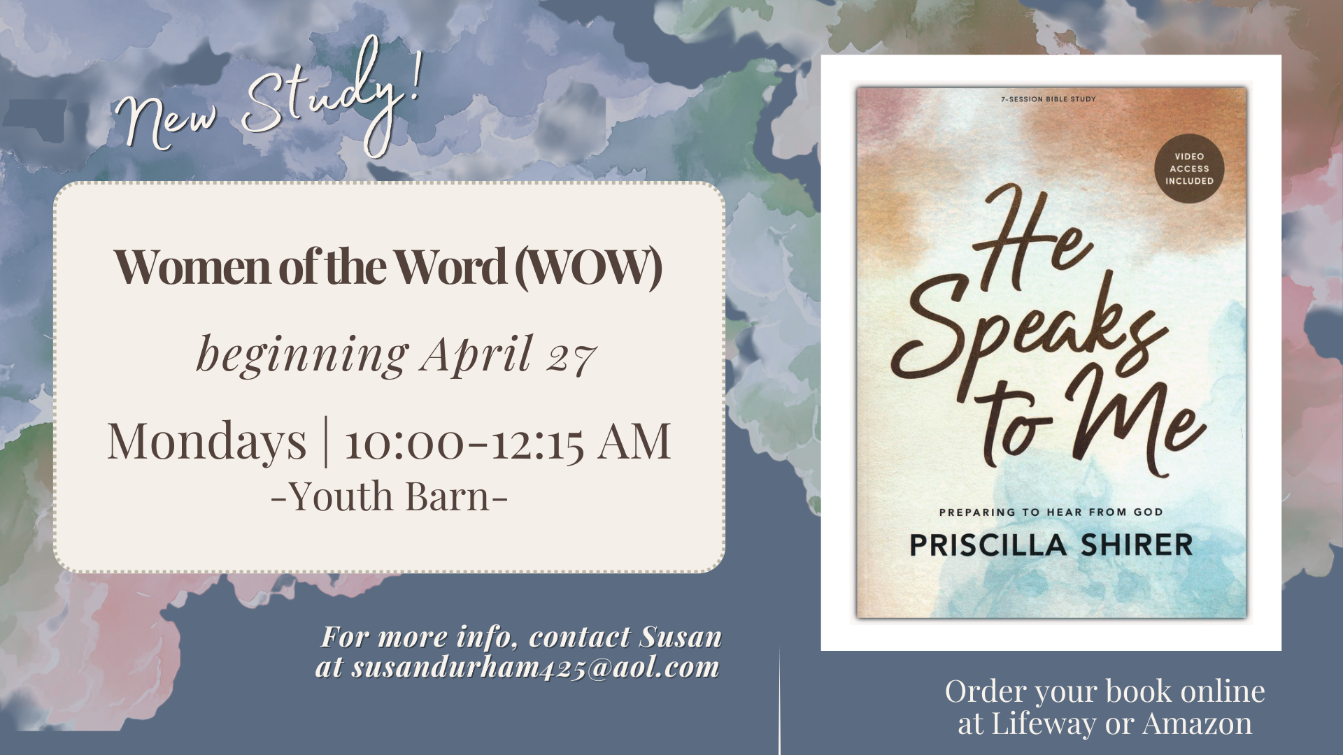 Women of the Word (WOW) New Bible Study