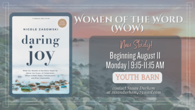 Women of the Word (WOW) New Bible Study