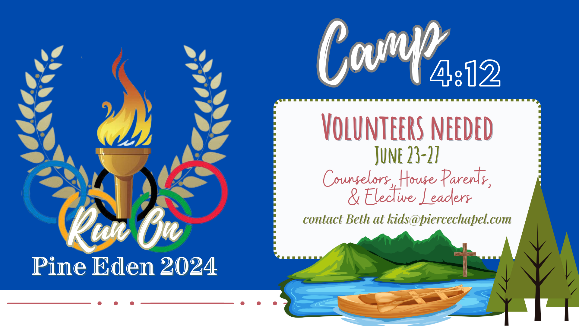 Camp 4:12 Volunteers
