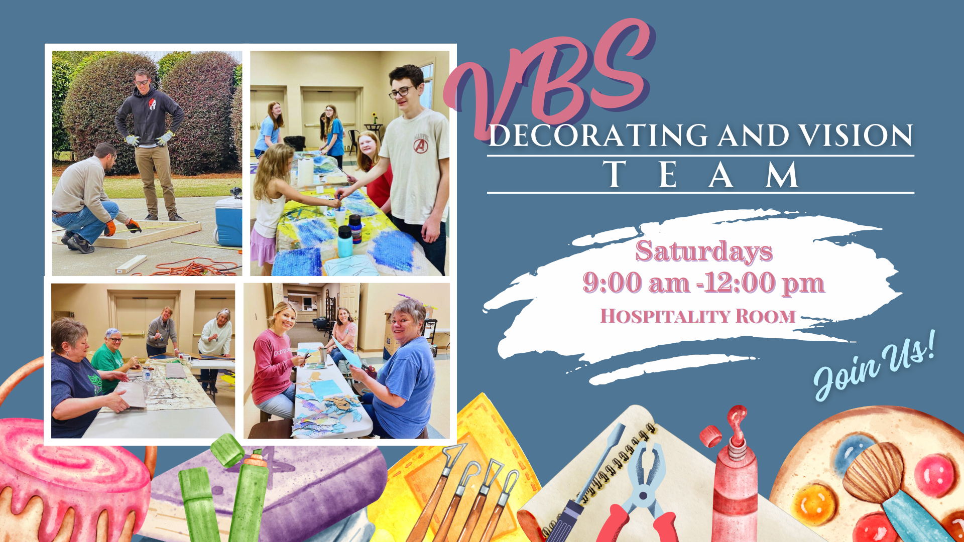 VBS Decorating and Vision Team