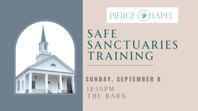 Safe Sanctuaries Training