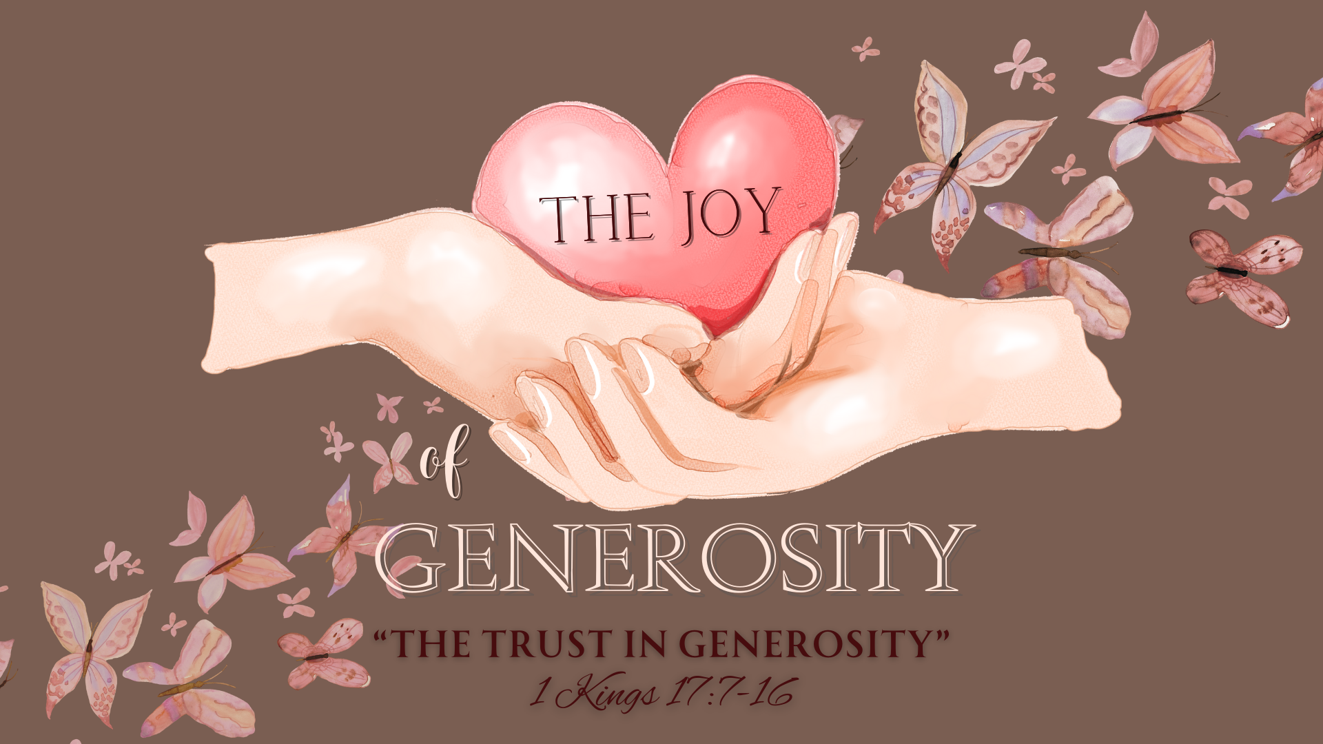 The Trust in Generosity