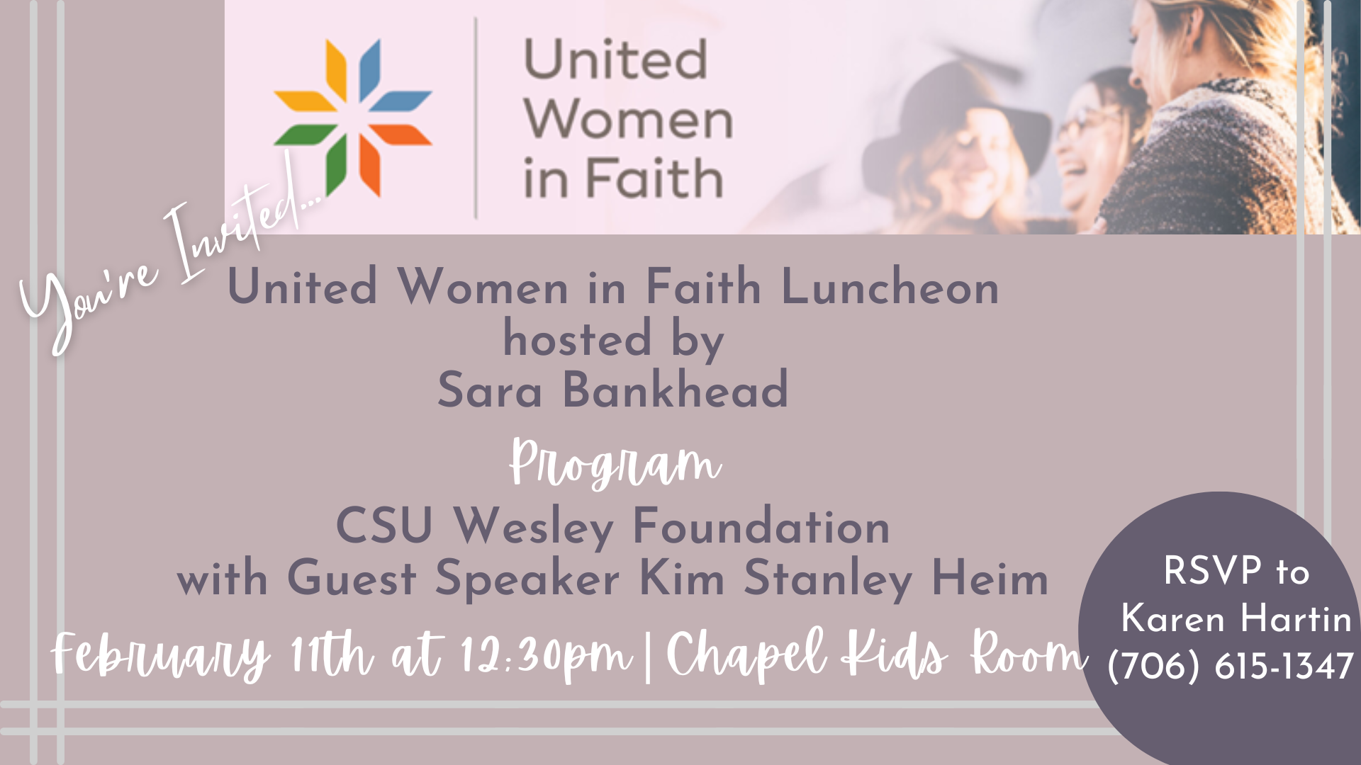 United Women in Faith Luncheon