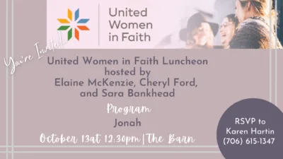 United Women in Faith Luncheon