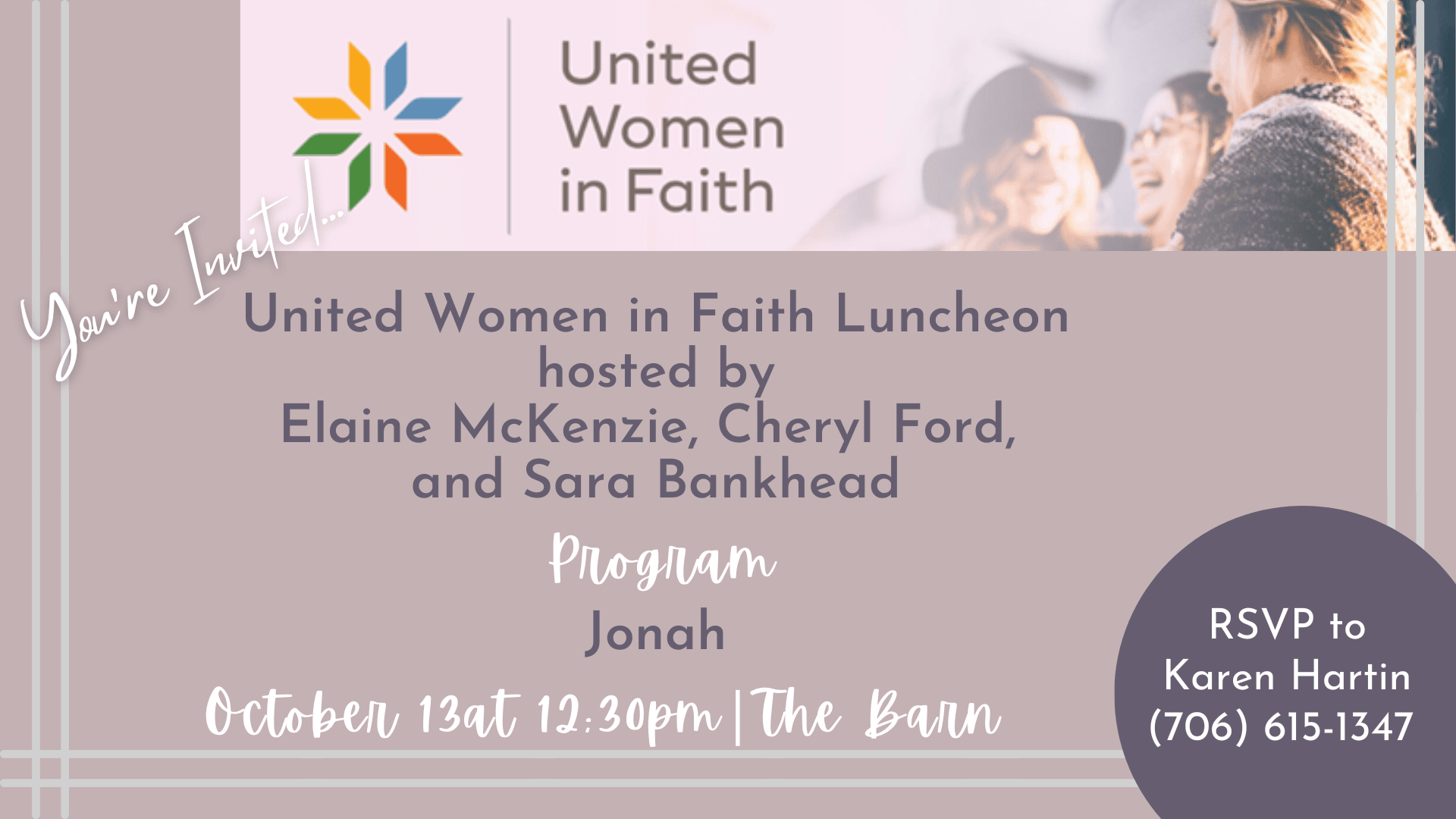 United Women in Faith Luncheon