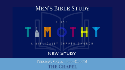 Men’s Bible Study