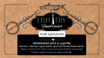 Missions Fish Fry Fundraiser