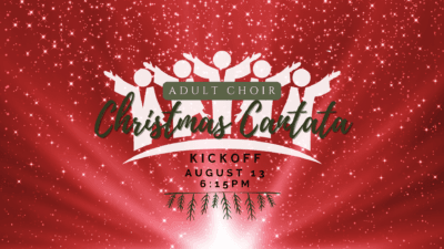 Christmas Cantata Kick-Off
