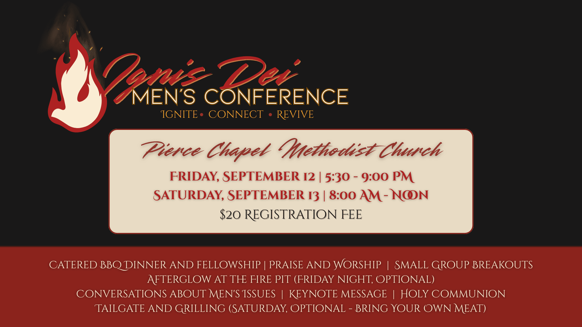 Ignis Dei: Men’s Conference