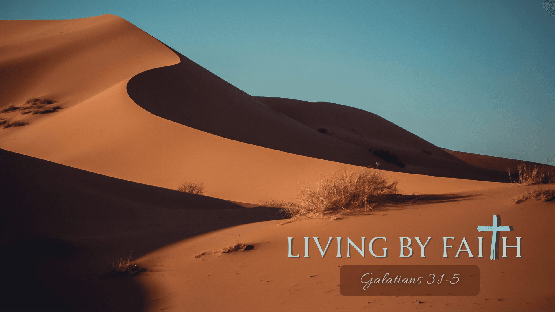 Living by Faith