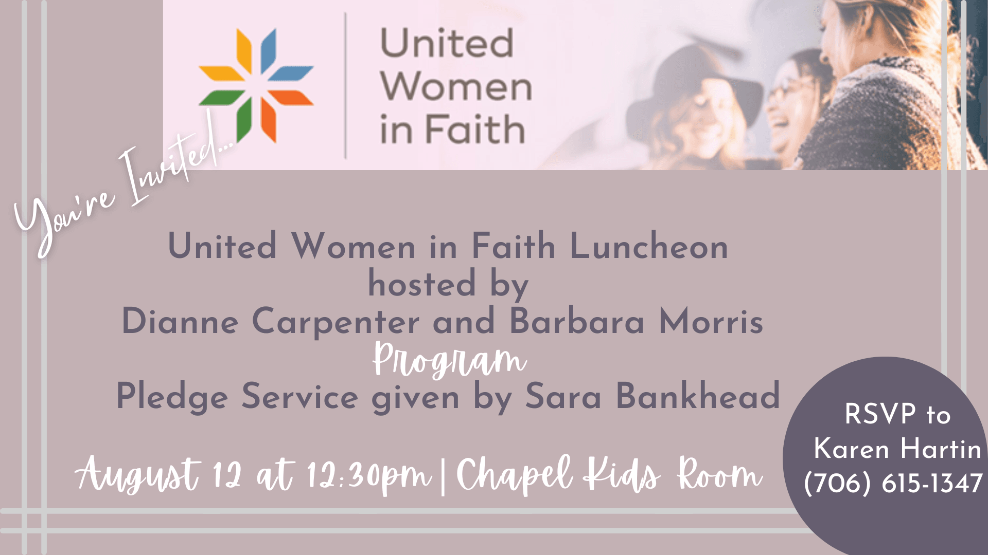 United Women in Faith Luncheon