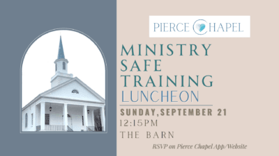 Ministry Safe Training