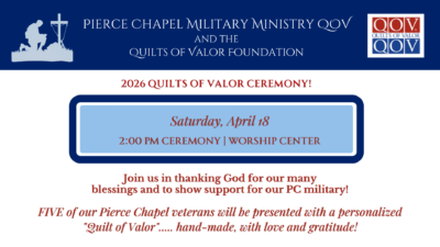 Quilts of Valor Ceremony