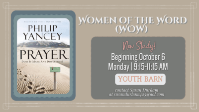 Women of the Word (WOW) New Bible Study