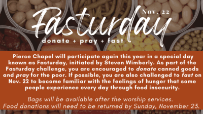 Fasturday- November 22