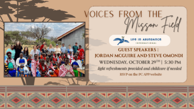 Voices from the Mission Field Dinner
