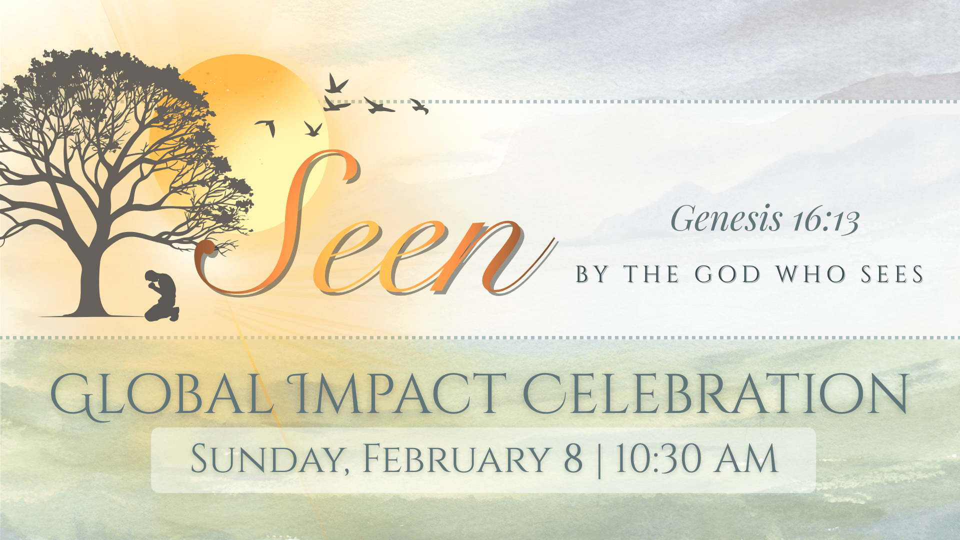 Global Impact Celebration Sunday