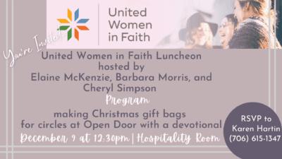 United Women in Faith Luncheon
