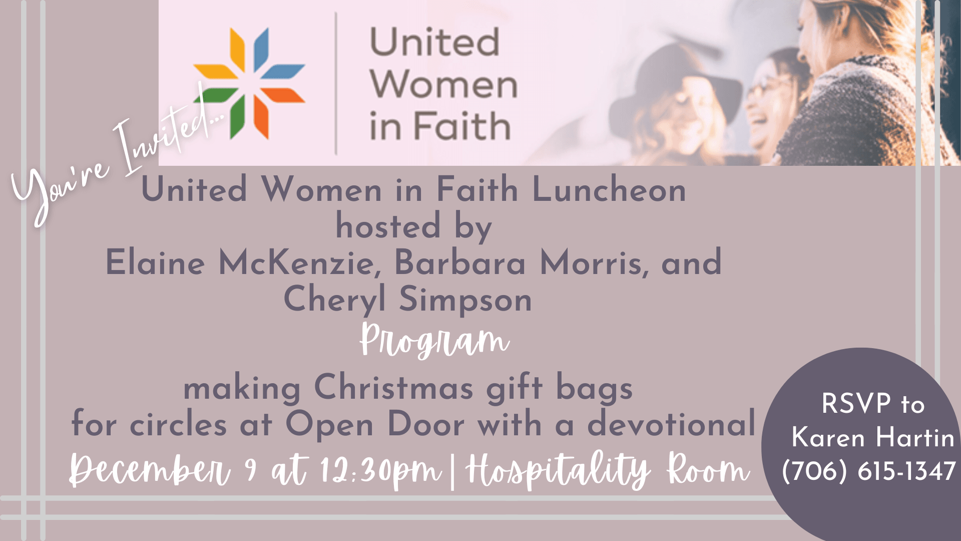 United Women in Faith Luncheon