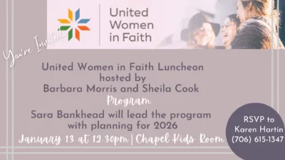 United Women in Faith Luncheon