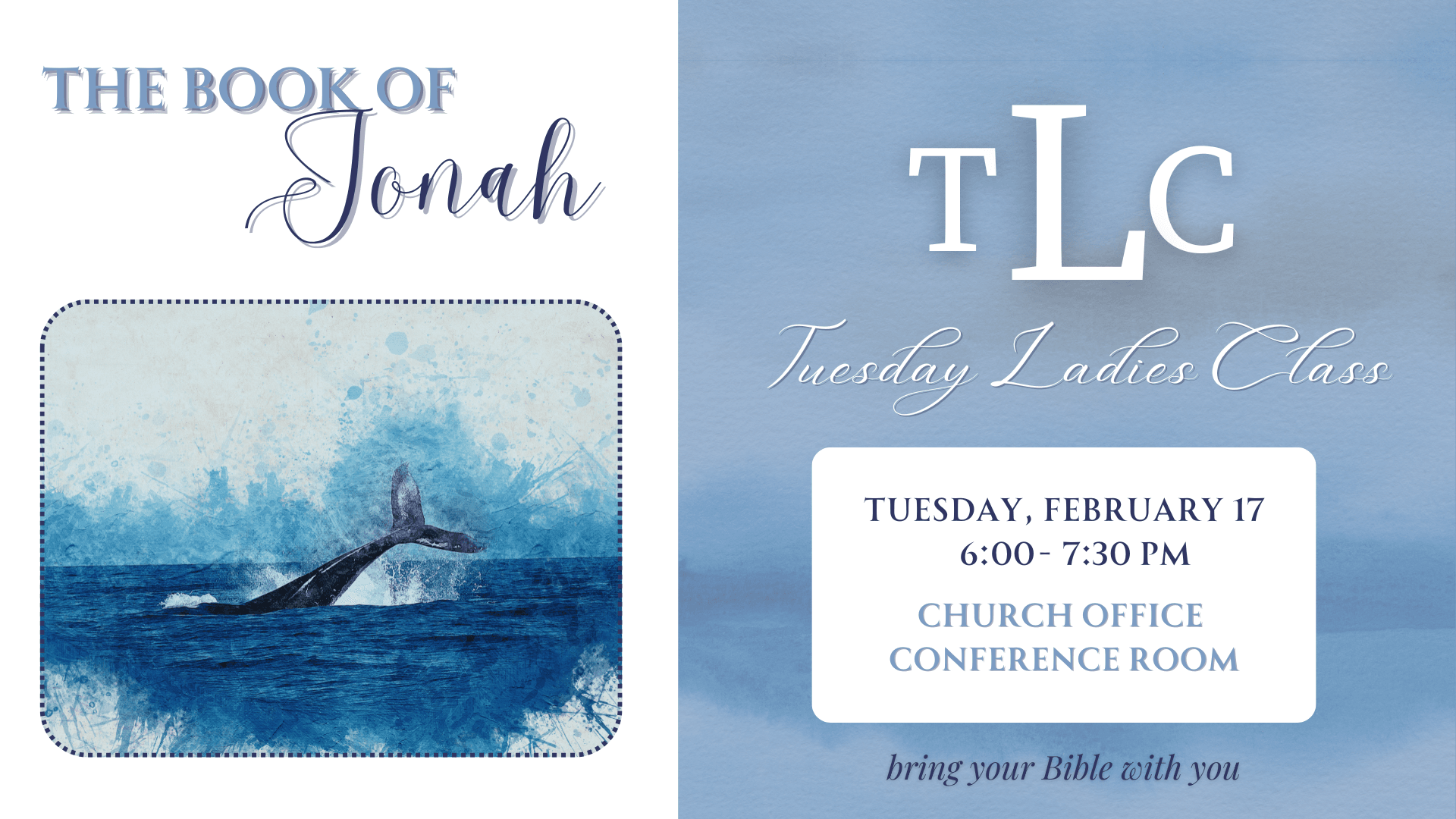 Tuesday Ladies Class (TLC)