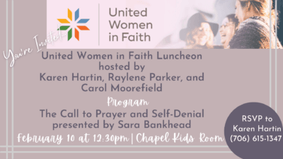 United Women in Faith Luncheon