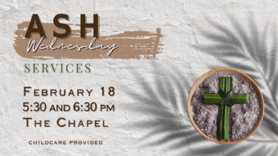 Ash Wednesday Services