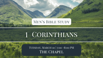 Men’s Bible Study