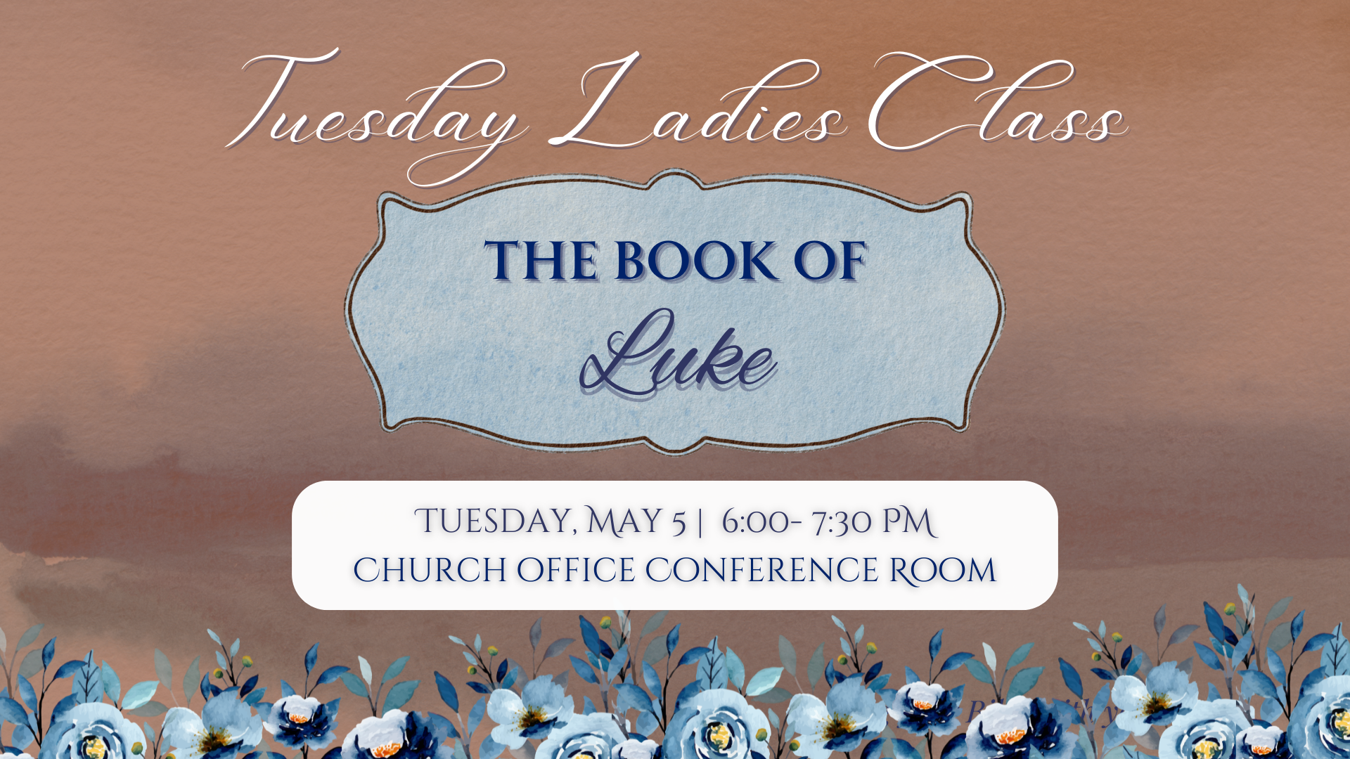 Tuesday Ladies Class (TLC)