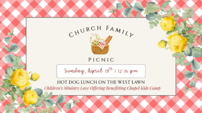 Church Family Picnic