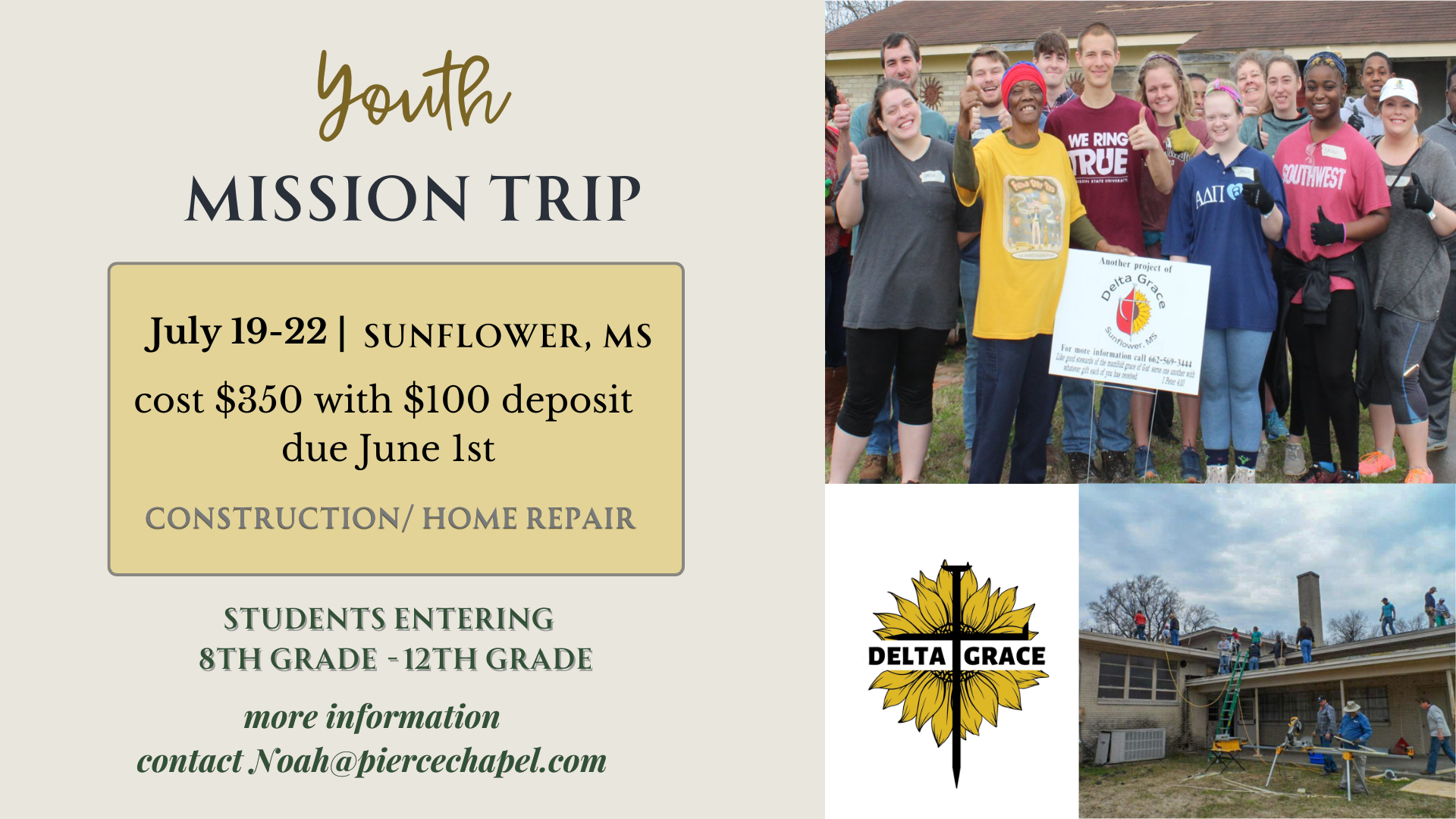 Youth Mission Trip