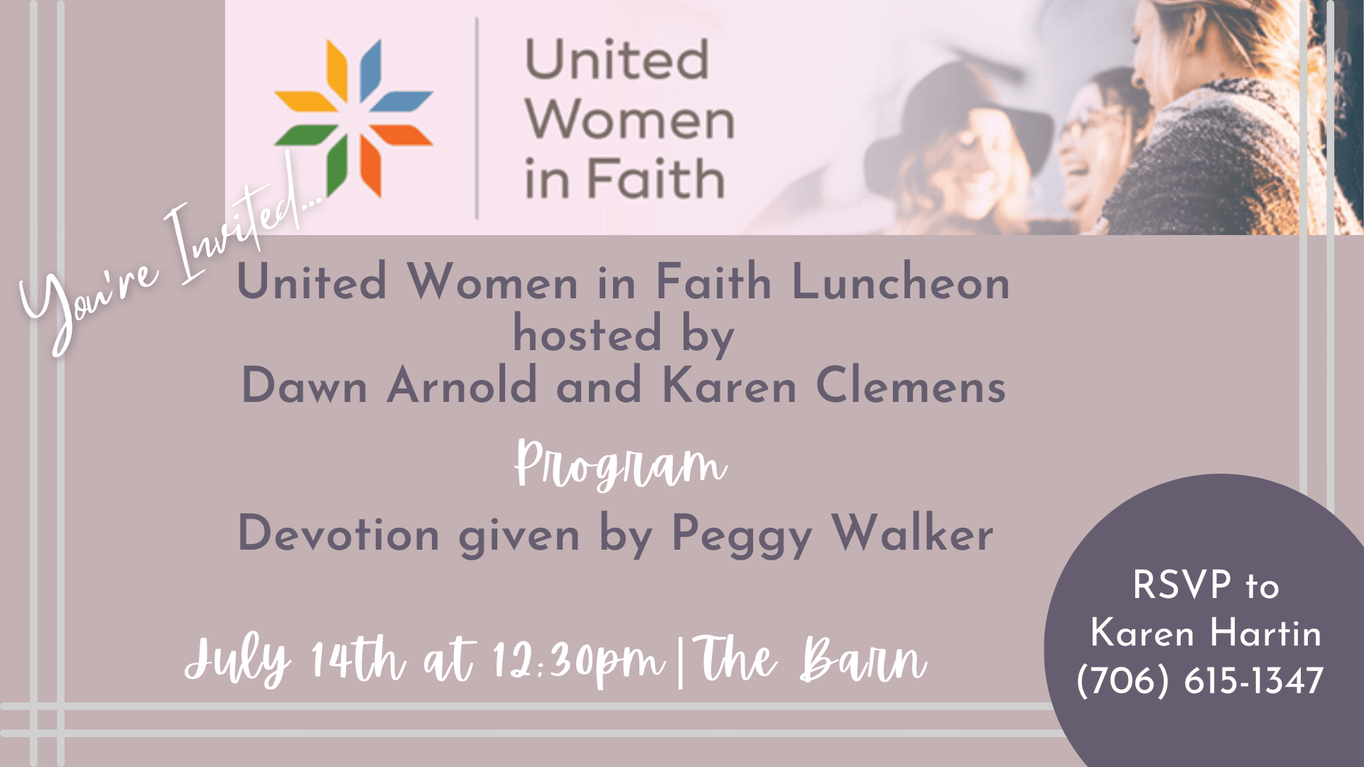 United Women in Faith Luncheon