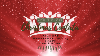 Christmas Cantata Kick-Off