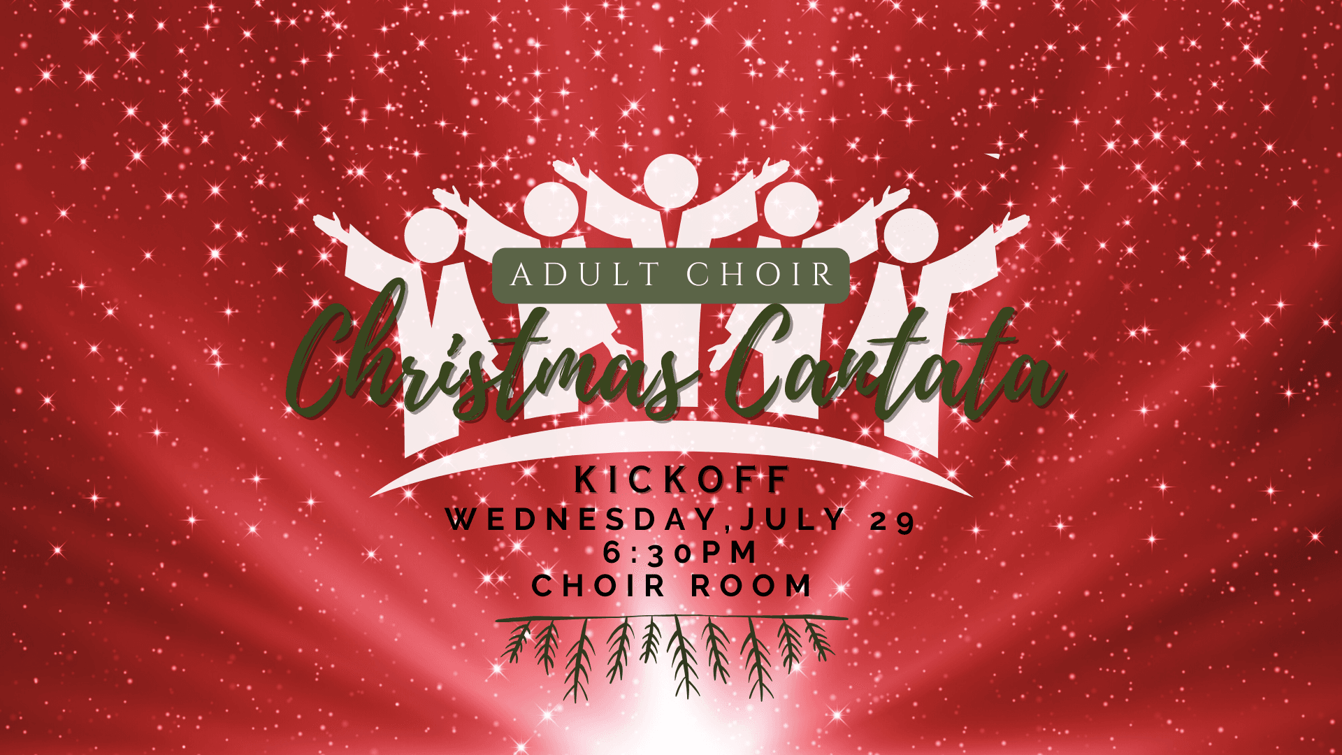 Christmas Cantata Kick-Off