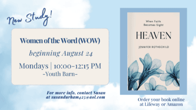 Women of the Word (WOW) New Bible Study