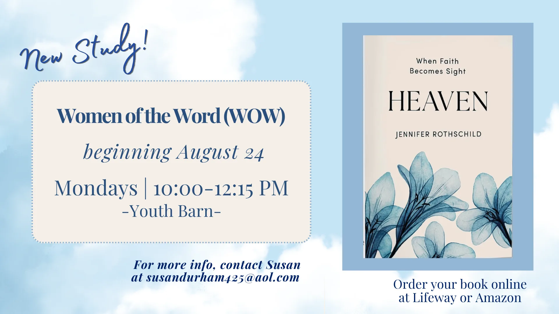 Women of the Word (WOW) New Bible Study