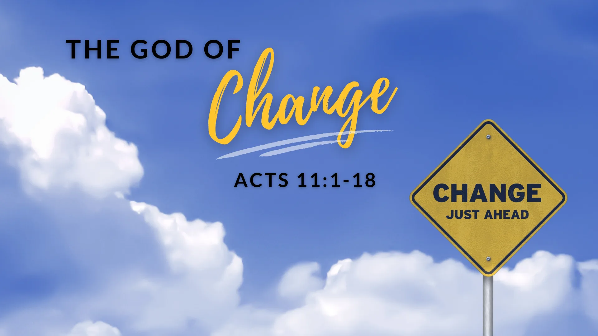 The God of Change