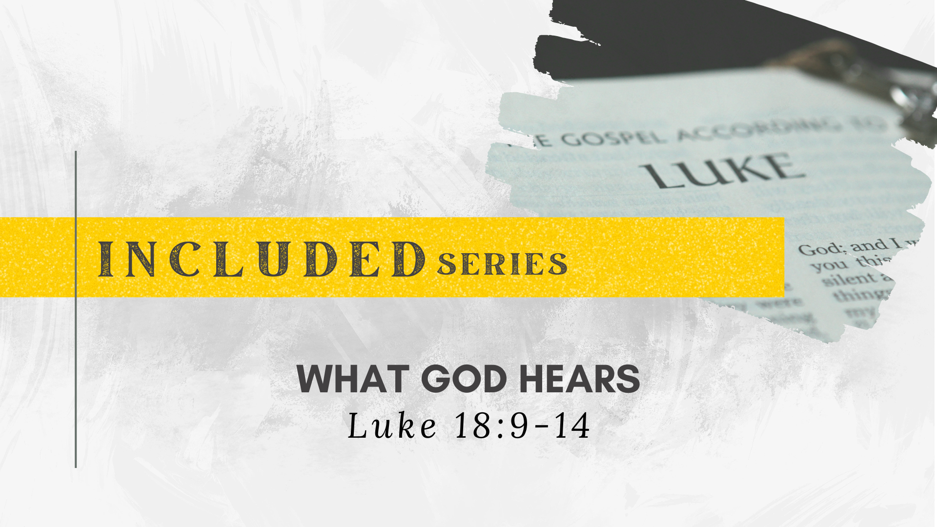What God Hears