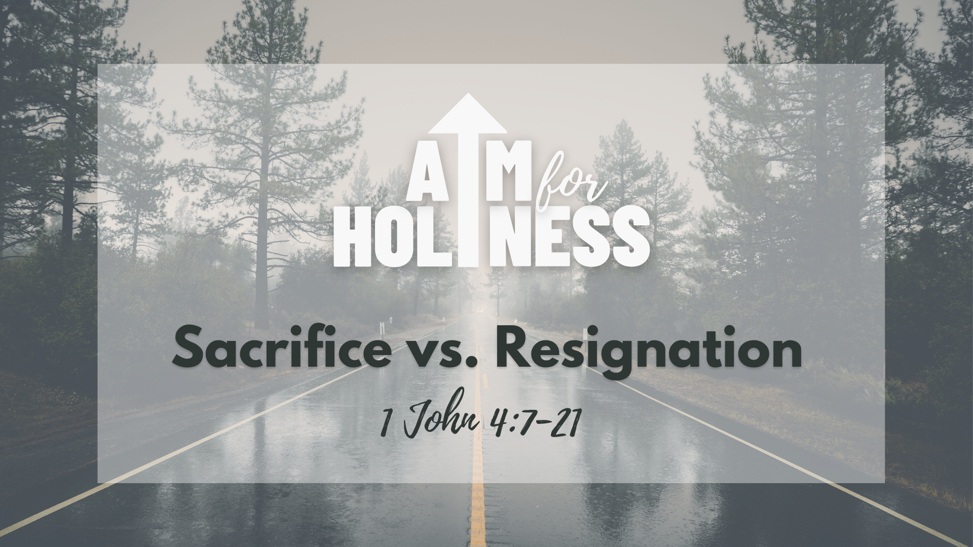 Sacrifice vs. Resignation