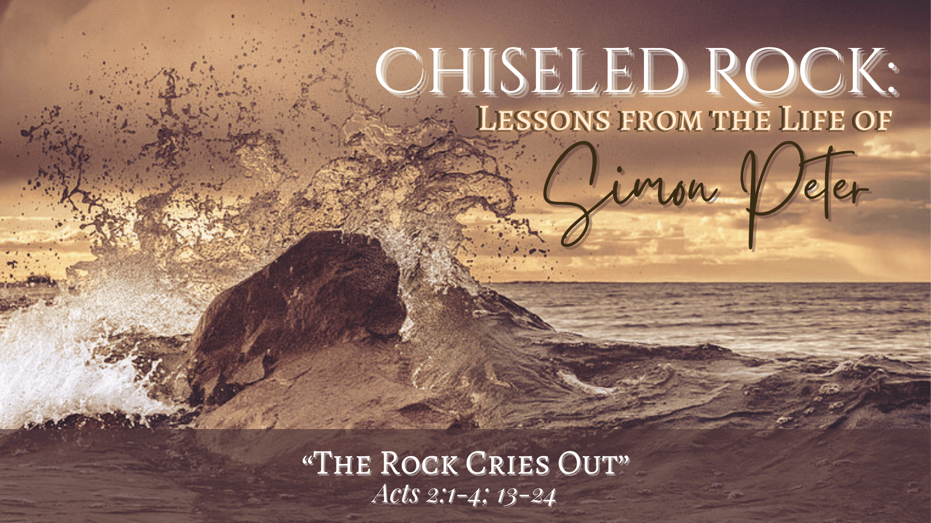 The Rock Cries Out